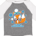 thumbnail image 4 of Inktastic My First Hanukkah with Fox and Snowflakes Boys or Girls Long Sleeve Baby Bodysuit, 4 of 5