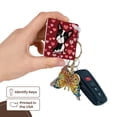 thumbnail image 3 of 3dRose, Funny Cute Boston Terrier Dog and Heart Love Pattern Abstract, set of 2 Key Chains, 3 of 7