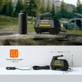 thumbnail image 3 of AstroAI Cordless Tire Inflator, Portable Air Compressor 100PSI, Electric Air Pump for Car Tires with Auto Shutoff & Digital Pressure Gauge, Tire Pump for Cars, Bikes & Motorcycles, Yellow, 3 of 11