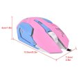 thumbnail image 1 of Gaming Mouse, 3200DPI High Sensitivity Computer Mouse with LED Light, Ergonomic Optical Office Mouse, 6 Programmable Buttons, Plug and Play, For PC, Laptop, 1 of 7
