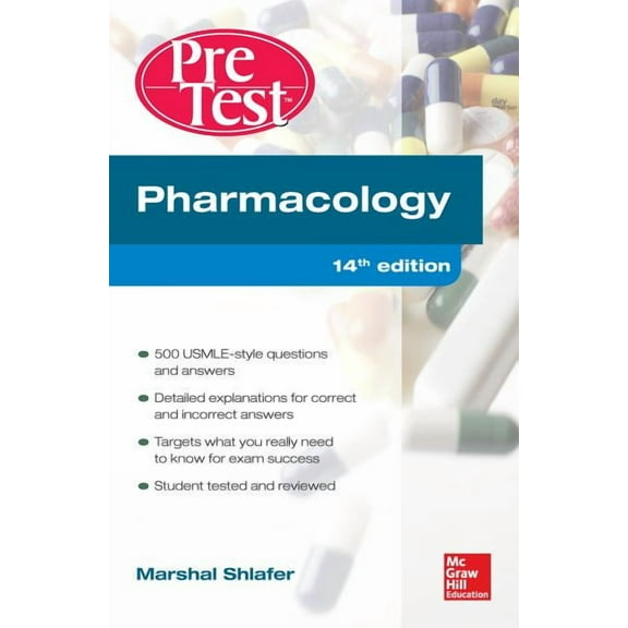 Pharmacology Pretest Self-Assessment and Review 14/E, (Paperback)