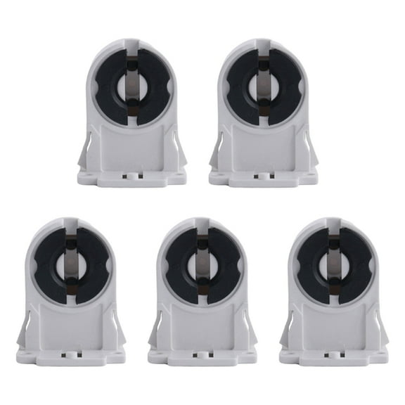 5X T8 Fluorescent Lighting Socket Lamp Holder