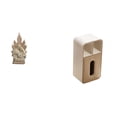 thumbnail image 1 of Estatua de , estatuilla católica, cubierta de caja de pañuelos de cuero de PU, escultura de la Santísima Virgen, caja de pañuelos, c, 1 of 8