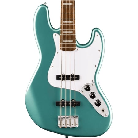 Squier Affinity Active Jazz Bass, Laurel FB, Mystic Sea Foam Green