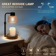 Nurforta Candle Warmer Lamp with Timer: Adjustable Height Dimmable Candle Warmer 24-Hour Cycle Timer - Mother's Day Gifts for Mom Home Decor House Warming Gifts New Home