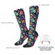 thumbnail image 4 of Fotbe Colorful Animals Calcetas Divertidas Estampadas para Hombre y Mujer, Calcetas de Algodón hasta la Rodilla para Caminar, Correr, Enfermería y Embarazo, 4 of 6