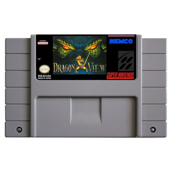 SNES Games Cartridge Dragon's Lair