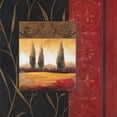 thumbnail image 2 of Robinson, Carol 26x26 Black Ornate Wood Framed with Double Matting Museum Art Print Titled - Before Dusk I, 2 of 4