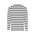 thumbnail image 3 of LIaqionyy Womens Striped Shirt Long Sleeve Crewneck Fall Outfits Casual Loose T Shirts Tunic Tops Fashion Clothes, 3 of 7
