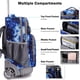 thumbnail image 4 of Mochila con ruedas Tilami Galaxy Blue de 19 pulgadas con bolsa de almuerzo, 4 of 9