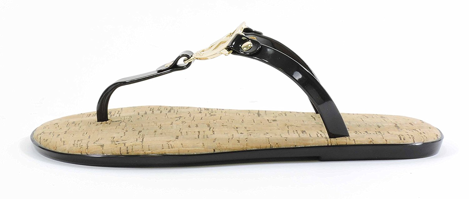 mk cork flip flops