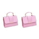 thumbnail image 4 of Qarigey La combinación de estilo y funcionalidad es un bolso cruzado imprescindible Bolsos de cuero Bolsos cruzados Rosa Rosa 2Conjunto, 4 of 6