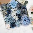 thumbnail image 2 of Artificial Flowers Combo Set, Mix of Roses Peonies Dahlias with Stems for Diy Wedding Bridal Bouquets Centerpieces Home Decor, Fall Flowers Artificial for Decoration Harlik, 2 of 7