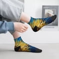thumbnail image 2 of Naloa Starry Sunflower Dreamscape Ankle Socks for Women Non Slip Socks No Show Socks Classic Low Cut Casual Socks Casual Socks, 2 of 7