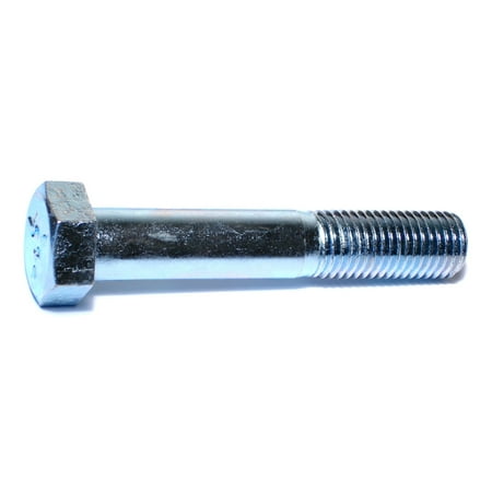 

7/8 -9 x 5 Zinc Plated Grade 5 Steel Coarse Thread Hex Cap Screws CSHS5-748