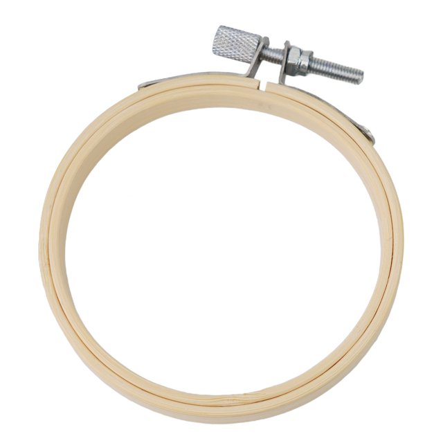 BUYISI 1Pc Embroidery Hoops Tool 8-26Cm Embroidery Wooden Frame Circle Embroidery Shed Hoop Ring For Diy Cross Stitch Needle Craft Tool 8Cm