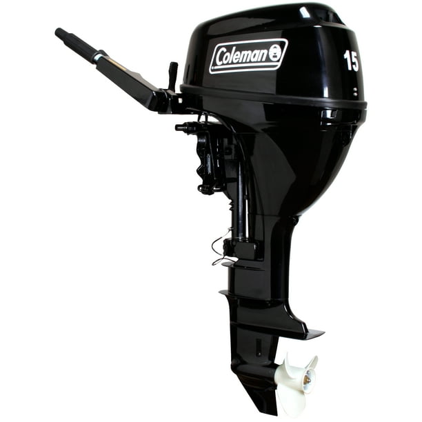 Coleman F15BMS Gas Powered Power RideOn Outboard Motor