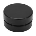 thumbnail image 5 of Lata de almacenamiento redonda, lata de vela EDC Circular impermeable sellada de aluminio con arandela para contener cosas, color negro, 5 of 5