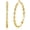Gold-60mm, variant on VEEDOFA Twisted Hoop Earrings for Women 14K Gold Plated 925 Sterling Silver - Cubic Zirconia CZ Chunky Hoops with Spring Clasp, Hypoallergenic Large Hoops, Gift Box