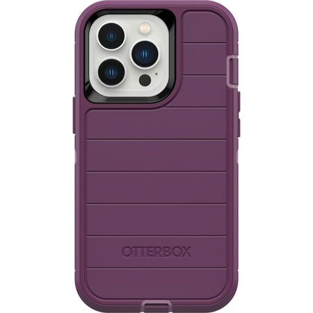 OtterBox - Defender Series Pro Hard Shell for Apple iPhone 13 Pro - Happy Purple