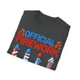 thumbnail image 4 of Official Fireworks Technician If I Run, You Run Novelty Art Unisex T-Shirt, 4 of 4