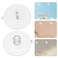 thumbnail image 3 of KAKOWELY shower suction cup 8pcs Cat Window Perch Suction Cup Kit Transparent Window Suction Cup Replacements Strong Suction Cups with Screws for Cat Hammock, 3 of 5