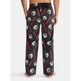 thumbnail image 3 of Halloween 2 Men's and Big Men's Split Leg Graphic Pants, Sizes S-2XL, 3 of 5