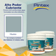 thumbnail image 2 of PINTEX 2 Pack Pintura para Pared Vinil-Acrílica | Fácil Aplicación, Alta Cobertura y Resistente a la Lluvia | Pintura Acrilica para Interiores Exteriores Mate | 3.8 L c/u | Color Aproximado al Real, 2 of 8