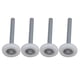 thumbnail image 1 of Juego de 4 rodillos de nailon para puerta de garaje con cojinetes de bolas sellados y vástago de 115 mm, 1 of 4
