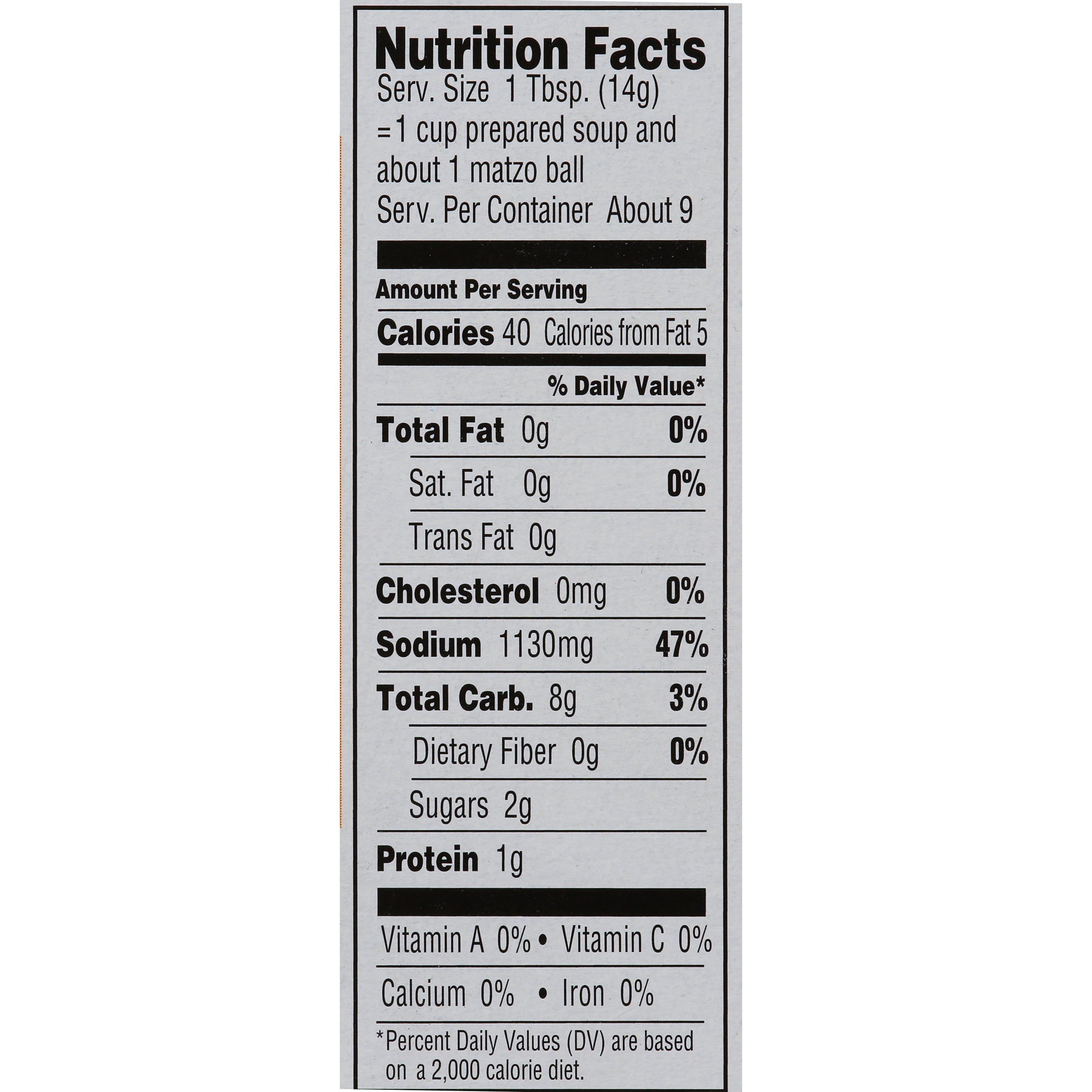 (6 pack) Manischewitz Matzo Ball and Soup Mix - 4.5 oz.