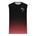thumbnail image 3 of Hombres Moda Casual sin Mangas Gradación Impresión Suéter Cuello Redondo Tanque Deportivo, 3 of 6