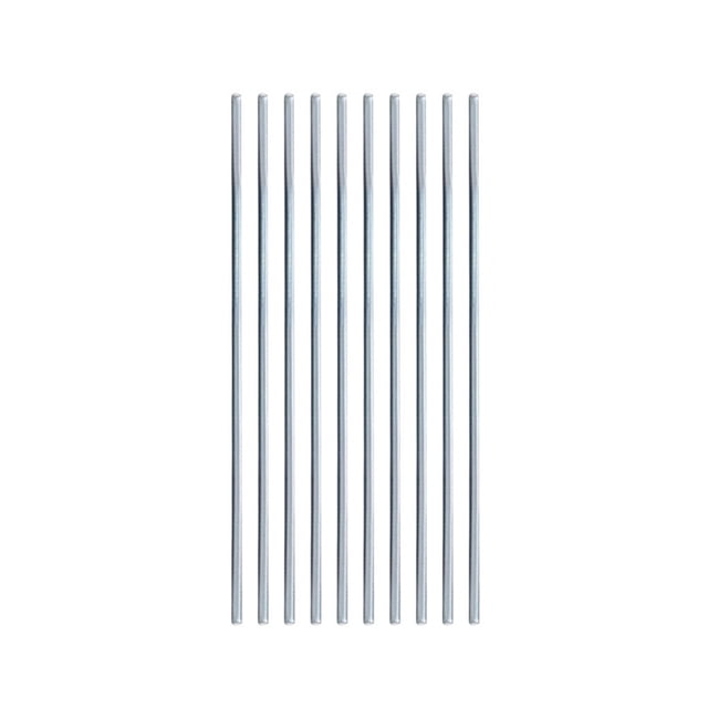 Eigraketly Varilla de soldadura de aluminio de 10 Uds. Suministro resistente a la corrosión de alambre con núcleo de baja temperatura, varilla de Suministros de soldadura 1.6 mm 50 cm 10 piezas Eigraketly TO1687-02B