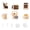 Yellow, variant on Tiny Electric Appliance Replicas Set ABS Construction Imaginative Play Accessories For Doll Houses