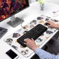 thumbnail image 2 of Long Mouse Pads for Desk,Cartoon Dog Desk Mats on Top Of Desks, Desk Mouse Pad Extra Large with 3mm Non-Slip Base and Stitched Edge for Gaming,Office,Work,Home 31.5"x15.7", 2 of 6