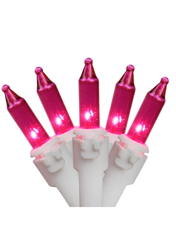 Christmas Lights Pink