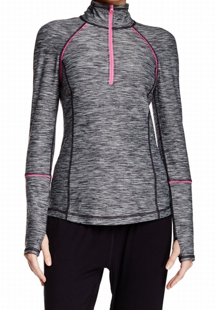 Z By Zella Z by Zella NEW Gray Women's Size Medium M Half Zip