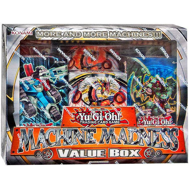 Yu Gi Oh Machine Madness Value Box Structure Decks