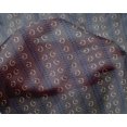 thumbnail image 4 of oneOone Silk Tabby Fabric Leaves & Swirl Block Printed Fabric 1 Yard 42 Inch Wide, 4 of 4