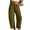 Yellow, variant on RYRJJ Women's Corduroy Pants Barrel Mid-Rise Elastic Waist Cord Pants Casual Wide Leg Baggy Trouser with Pockets(Wine,S)