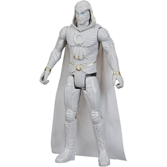 Marvel Studios’ Titan Hero Series Moon Knight Toy, 12-Inch-Scale Action Figure, Toys for Kids Ages 4 and Up