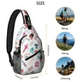 thumbnail image 5 of Nurse Sling Bag Crossbody - Cute & Funny Anti-Theft Chest Backpack for Nursing, Travel & Outdoor Adventures - Spacious Durable Bag for Hiking, Biking & Daily Commuting, 5 of 6