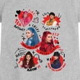 thumbnail image 2 of Descendants 5 - Character Collage - Youth Girls Fitted Short Sleeve T-Shirt, 2 of 4