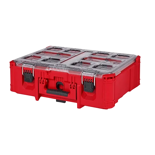 Milwaukee Tool PACKOUT 7 in. Deep Organizer with 6 Compartments and Quick Adjust Dividers