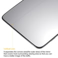 thumbnail image 4 of Reemplazo de vidrio del espejo retrovisor del lado del conductor izquierdo calefaccionado con ajuste trasero para Jeep Wrangler 2011-2017, 4 of 6