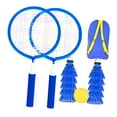 thumbnail image 5 of yotijay Badminton Set for Kids Badminton Play Set with Shuttlecock Gift Sturdy Badminton Blue, 5 of 9
