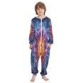 thumbnail image 2 of Vzayyk 4T-14Y Size Aviliable Cozy One-Piece Footless Sleeper Pajama Tie-dye, 2 of 8
