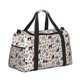 thumbnail image 2 of Balery Black Cat And Snake Bolsa de Gimnasio para Mujeres, Bolsa de Viaje con Bolsillo Húmedo, Bolsa de Fin de Semana para Mujeres, Bolsa de Viaje Resistente al Agua, 2 of 7