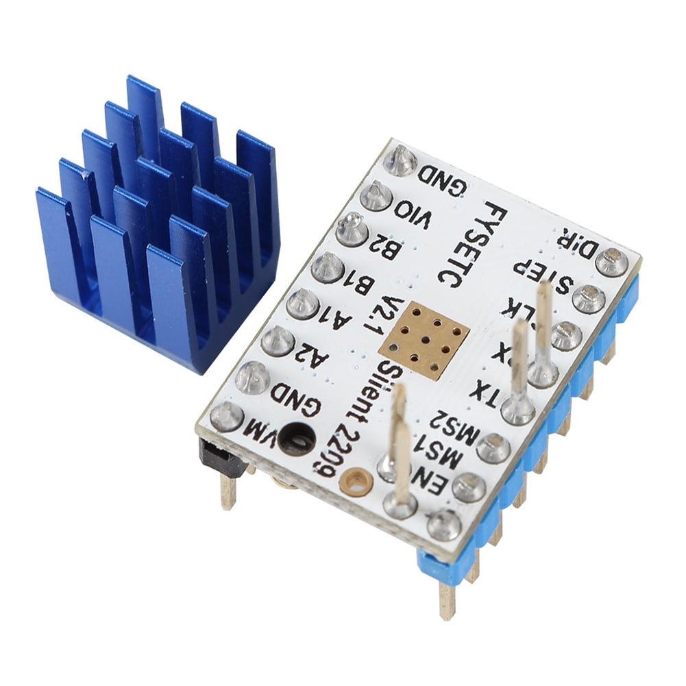 TMC2209 V3.1 Stepper Motor Driver - Ultra Quiet Replacement For 3D Printers, With Heatsink