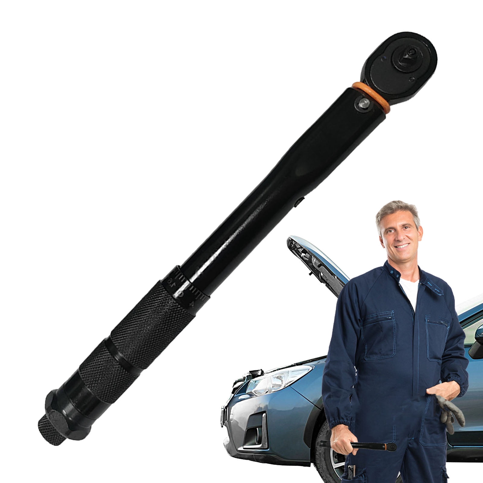 Torque Wrench for Car Wheels, Adjustable Quick Release Torque Wrench, Portable Hand Tool, Multifunctional Torque Wrench for Car Repair