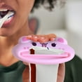thumbnail image 3 of Huanglei Cute Animal Toothpaste Squeezer Bathroom PP Plastic Dispenser For Easy Toothpaste And Organization, 3 of 5